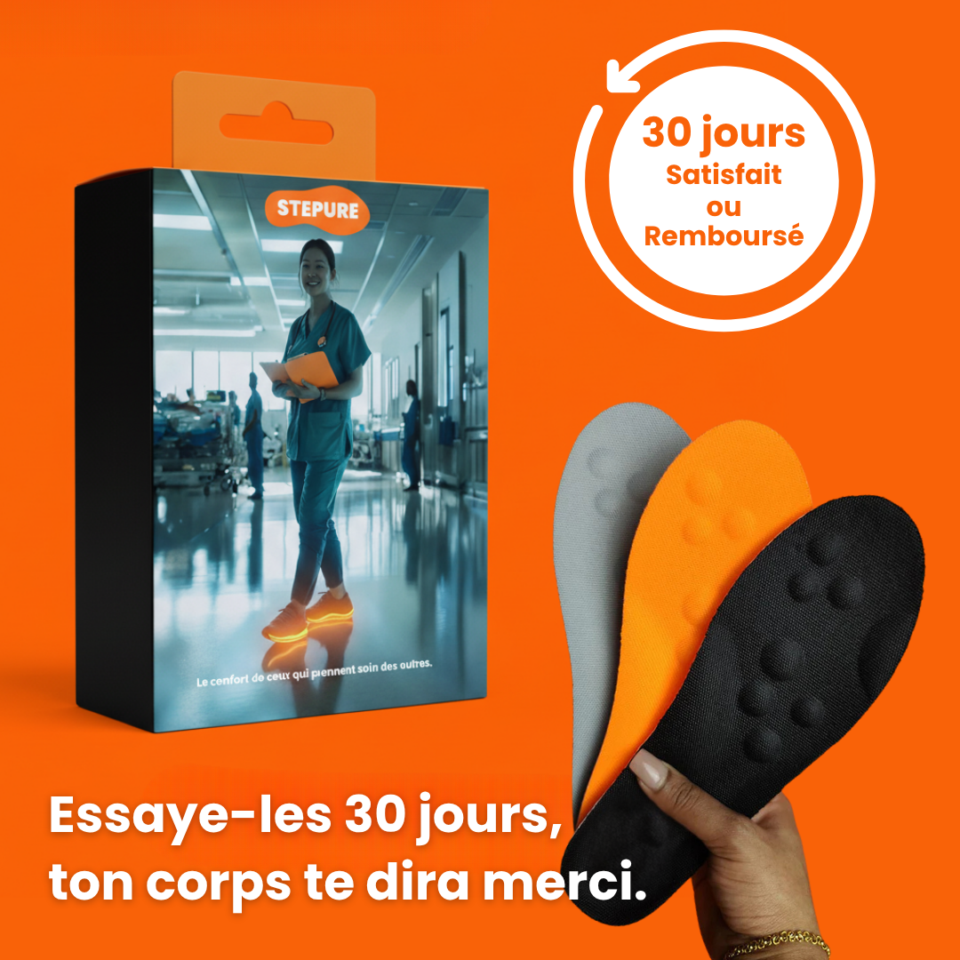 STEPURE | Le confort de ceux qui soulagent les autres.