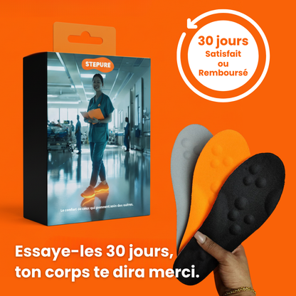 STEPURE | Le confort de ceux qui soulagent les autres.